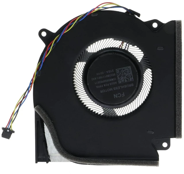 Alt view image 6 of 6 - Replacement CPU & GPU Cooling Fan for ASUS ROG Strix G15 G512IC G513IC G513IE G513IH G513QC G513QE G512IC G513IC G513IE G513IH G513QC G513QE FPPA FNAC DFS5K221153715