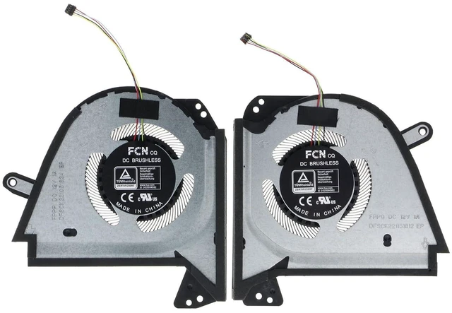 Main image of Replacement CPU&GPU Cooling Fan for ASUS ROG Zephyrus G15 (2022) GA503RX GA503RS GA503RW GA503RM UX325SA UX325UA FPPP 13NR0800T03011 DFSCK221051824 FPPQ 13NR0800T04011 DFSCK221151812