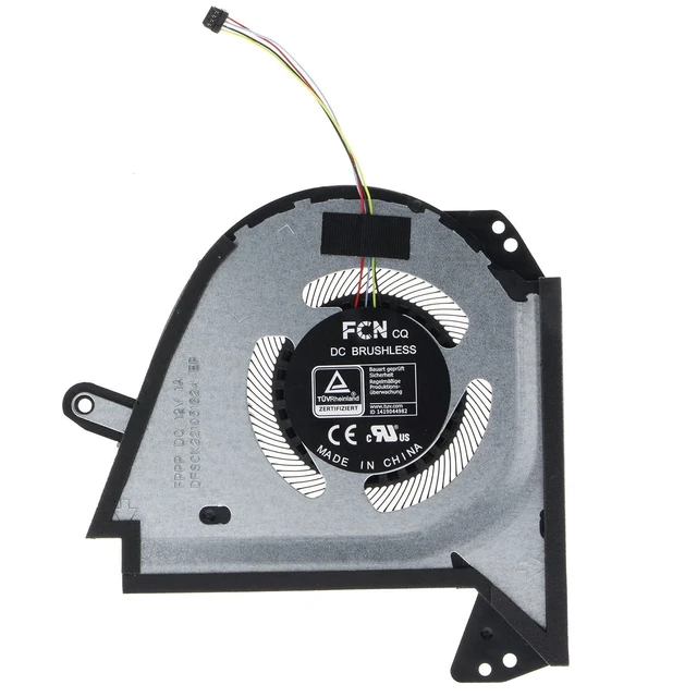 Alt view image 3 of 6 - Replacement CPU&GPU Cooling Fan for ASUS ROG Zephyrus G15 (2022) GA503RX GA503RS GA503RW GA503RM UX325SA UX325UA FPPP 13NR0800T03011 DFSCK221051824 FPPQ 13NR0800T04011 DFSCK221151812