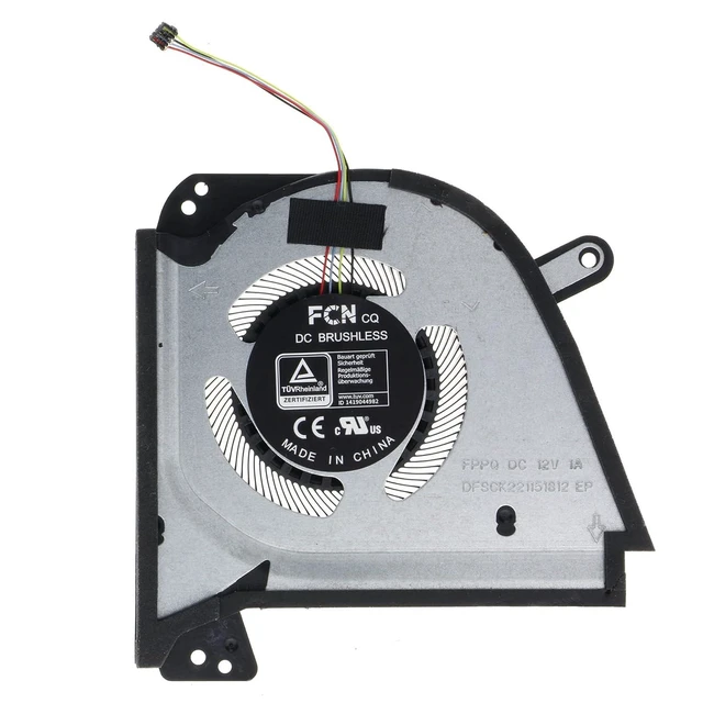 Alt view image 5 of 6 - Replacement CPU&GPU Cooling Fan for ASUS ROG Zephyrus G15 (2022) GA503RX GA503RS GA503RW GA503RM UX325SA UX325UA FPPP 13NR0800T03011 DFSCK221051824 FPPQ 13NR0800T04011 DFSCK221151812