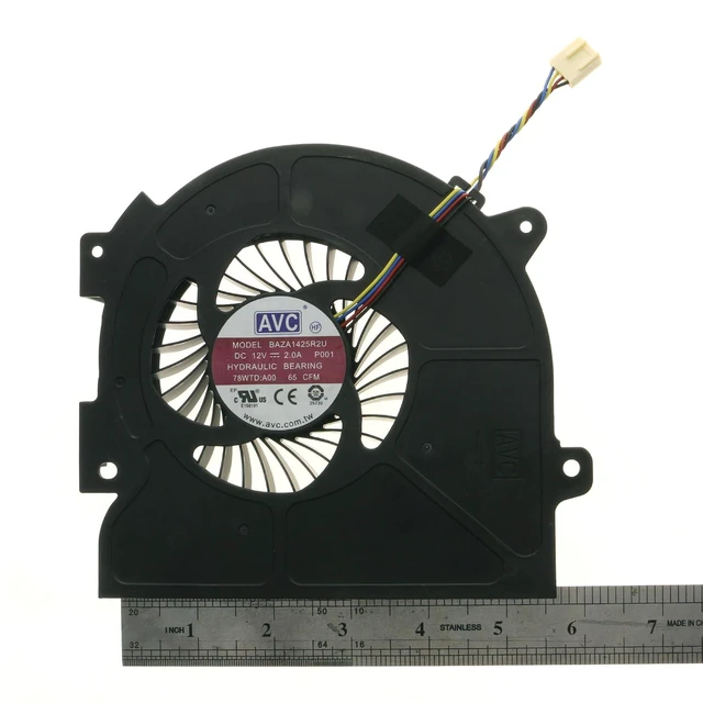 Alt view image 3 of 5 - 078WTD CPU Cooling Fan Replacement for DELL XPS 27 7760 Precision 5720 AlO BAZA1425R2U