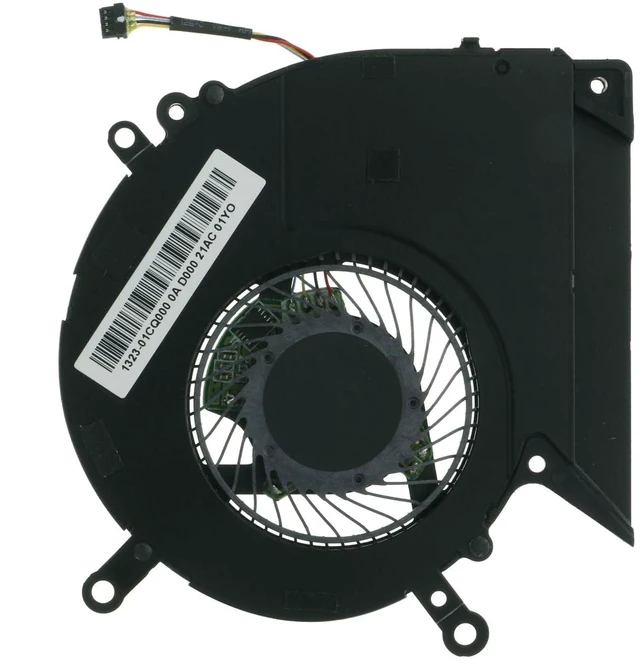 Alt view image 3 of 4 - CPU Cooling Fan Replacement for Asus Chromebook Flip C436F C436FA 1323-01CQ000 NC55C06-19G17 DC5V 0.50A 4-Pin