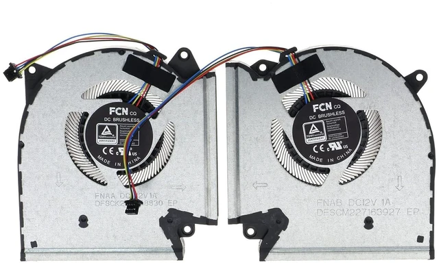 Main image of Replacement CPU+GPU Cooling Fan for Asus ROG Strix G513IM G513QR G513QM G513IR G513Q G533QM G533QR G533QS G713IM G713IR G713QM G713QR G733QS G733QSA G733QM G733QR PX713QM 12V FNAA 13NR0540P02011