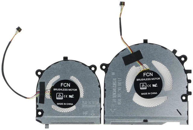 Main image of Replacement CPU+GPU Cooling Fan for Lenovo ThinkBook 13s-IML 13s-IWL DFS5K123043630 FLDU DFS150305140T FL03 DC 5V