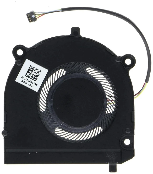 Alt view image 6 of 6 - Replacement CPU+GPU Cooling Fan for Lenovo ThinkBook 13s-IML 13s-IWL DFS5K123043630 FLDU DFS150305140T FL03 DC 5V