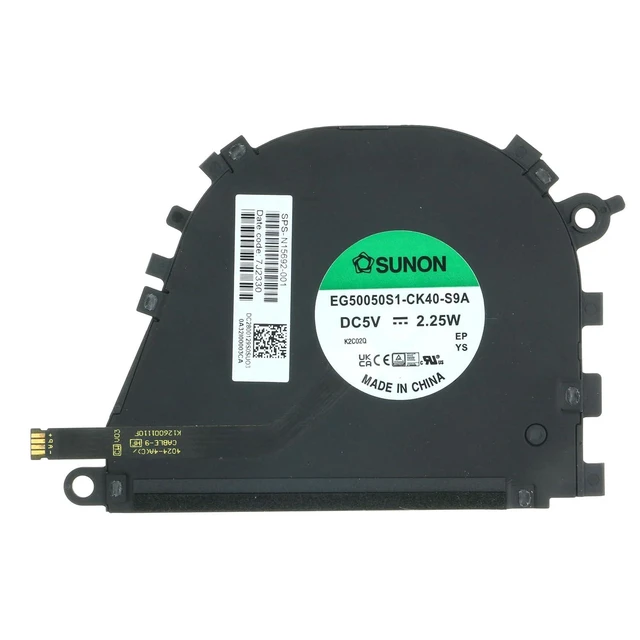 Main image of CPU Cooling Fan Replacement for HP Envy X360 13-BF 13-BF0013DX 2-in-1 N15692-001 EG50050S1-CK40-S9A ND75C44-21J01