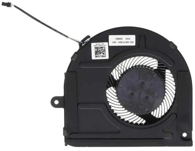 Alt view image 6 of 6 - CPU&GPU Cooling Fan Replacement for Dell Vostro 7500 7501 Inspiron 7501 P102F 0KGH4R 0YND40 FMF2 FMF3 DFS150705AF0T DFS150005AA0T