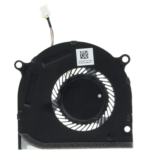 Alt view image 4 of 6 - CPU & GPU Cooling Fan Replacement for HP Envy X360 15-DS 15-DR 15M-DS 15M-DS0011DX 15-DS1063CL 15-DS1077NR L53542-001 L53541-001 L53867-001