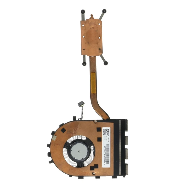 Alt view image 4 of 4 - Replacement CPU Cooling Fan with Heatsink for Lenovo Thinkpad E14 E15 GEN1 5H40S72907 5H40S72906 AT1D3003TB0 FE4A0