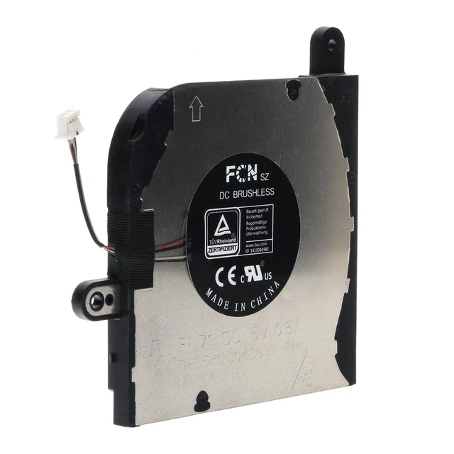 Alt view image 4 of 4 - Replacement CPU Cooling Fan for Dell Latitude 5420 0HX40M FN71 DFS5K12304363T