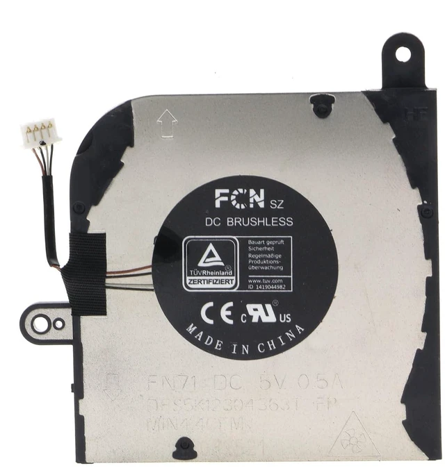 Main image of Replacement CPU Cooling Fan for Dell Latitude 5420 0HX40M FN71 DFS5K12304363T
