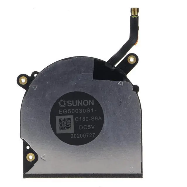 Alt view image 4 of 6 - Replacement CPU&GPU Cooling Fan for DELL XPS 13 7390 2-in-1 0VDFK8 EG50030S1-C170-S9A EG50030S1-C180-S9A