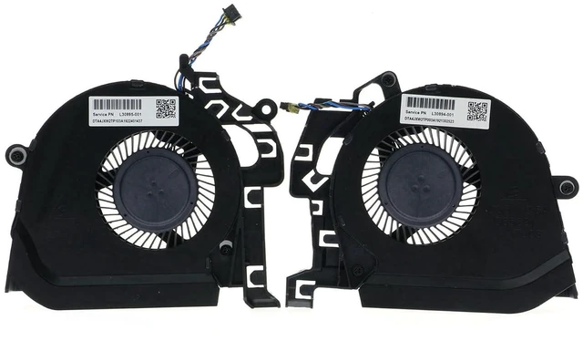 Main image of CPU&GPU Cooling Fan Replacement for HP ZBook 15 G5 G6 L30894-001 L30895-001 L28713-001