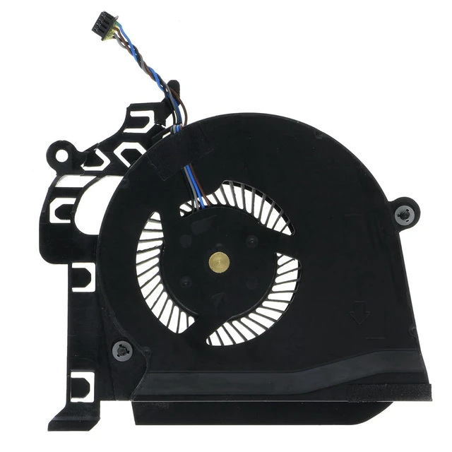 Alt view image 5 of 6 - CPU&GPU Cooling Fan Replacement for HP ZBook 15 G5 G6 L30894-001 L30895-001 L28713-001