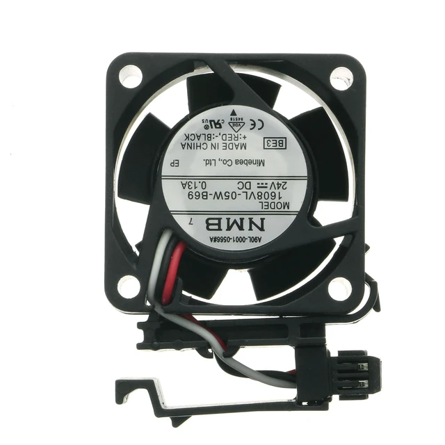 Alt view image 3 of 4 - 1608VL-05W-B69 Cooling Fan Motor Replacement for FANUC A90L-0001-0566 SanAce 9WF0424S604B 40x40x20mm 3-Wire 4-Pin 24V 0.13A