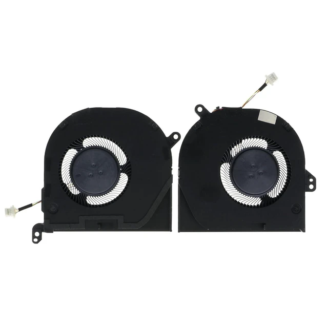 Alt view image 2 of 6 - Replacement CPU+GPU Cooling Fan for DELL XPS 15 9500 9510 Precision 5550 0DJH35 009RK6