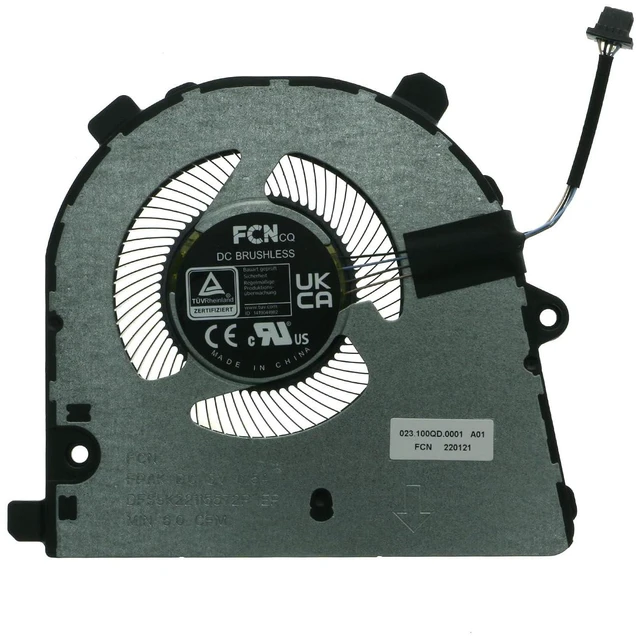 Main image of Replacement CPU Cooling Fan for GEEKOM Mini IT11 03K0V6 DFS5K22115572P FPAK 023.100QD.0001 5V 0.5A