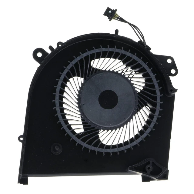 Alt view image 3 of 6 - Replacement CPU&GPU Cooling Fan for HP Omen 15-DH 15-DH1070WM 15-DH0111TX 2019 Model L64445-001 L57329-001 ND8CC01-16L04 ND8CC01-16L05 DC 12V