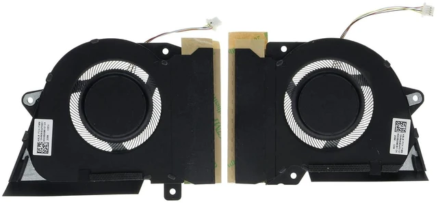 Alt view image 2 of 6 - Replacement CPU & GPU Cooling Fan for ASUS ROG Zephyrus G14 GA401QE GA401QH GA401QM GA401IHR GA401Q GA401QM GA401QC 12V FN58 FNNW 13NR05S0AP0101 DFSCK22D05883K FN59 FNNX 13NR05S0AP0201 DFSCK221151818