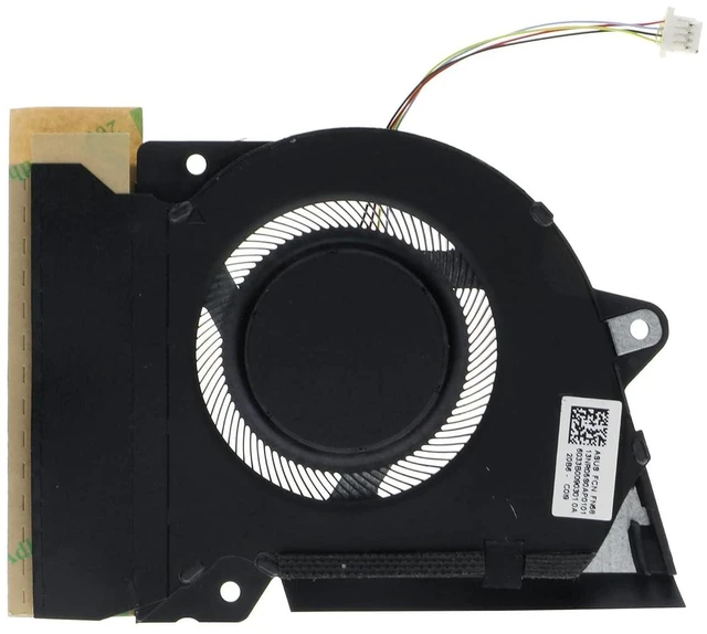 Alt view image 4 of 6 - Replacement CPU & GPU Cooling Fan for ASUS ROG Zephyrus G14 GA401QE GA401QH GA401QM GA401IHR GA401Q GA401QM GA401QC 12V FN58 FNNW 13NR05S0AP0101 DFSCK22D05883K FN59 FNNX 13NR05S0AP0201 DFSCK221151818
