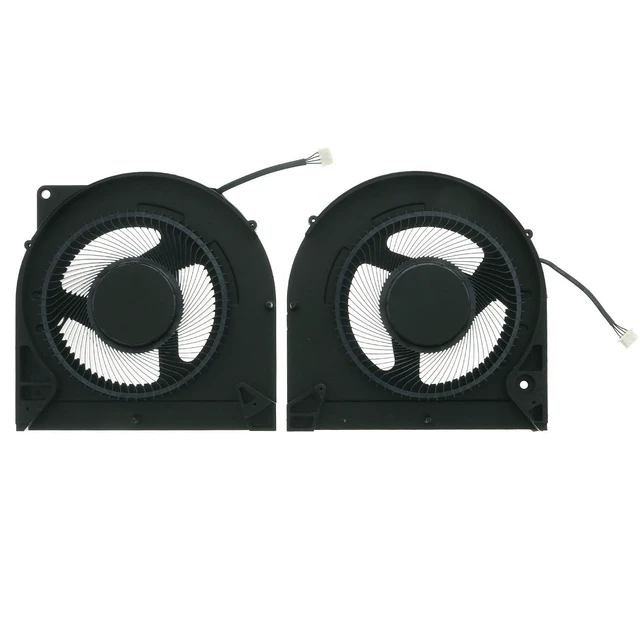 Alt view image 2 of 6 - 5H40S21051 CPU and GPU Cooling Fan Set for Lenovo LOQ 15ARP9 15IAX9 15IAX9I 15IRX9 GeekPro G5000 2024 5H40S21049 5H40S21050, DC 5V 0.6A 4-Pin