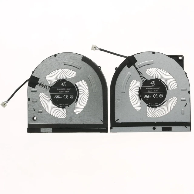 Main image of 5H40S21051 CPU and GPU Cooling Fan Set for Lenovo LOQ 15ARP9 15IAX9 15IAX9I 15IRX9 GeekPro G5000 2024 5H40S21049 5H40S21050, DC 5V 0.6A 4-Pin