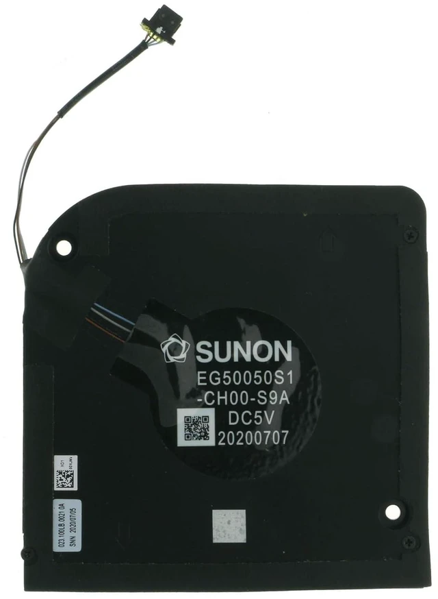 Alt view image 5 of 5 - New CPU Cooling Fan for Dell Latitude 15 5520 Precision 3560 0DXJNV EG50050S1-CH00-S9A 023.100LB.0021