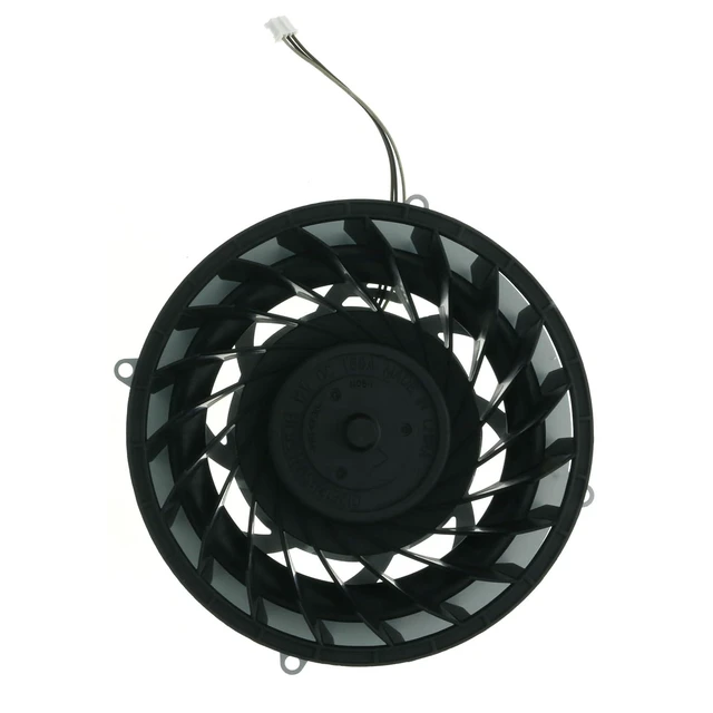 Alt view image 3 of 7 - PS5 Slim Internal Cooling Fan Replacement 19-Blade for Sony PlayStation 5 Slim G12E12MS1AH-56J14 (11541GS-12M-WB-01) (DO not fit for PlayStation 4 PS4 & PS5 Series)