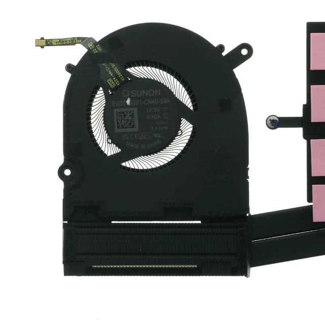 Alt view image 4 of 5 - 091DY0 CPU/GPU Heatsink with Fan UMA Thermal Module for Dell XPS 14 9440 091DY0 91DY0 EG50050S1-CN40-S9A EG50050S1-CN50-S9A DC 5V 0.5A 4-Pin
