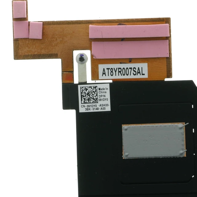 Alt view image 5 of 5 - 091DY0 CPU/GPU Heatsink with Fan UMA Thermal Module for Dell XPS 14 9440 091DY0 91DY0 EG50050S1-CN40-S9A EG50050S1-CN50-S9A DC 5V 0.5A 4-Pin