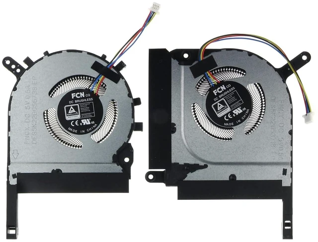 Main image of Replacement CPU+GPU Cooling Fan for ASUS TUF A15 FA506Q FA506IC FA506IE FA506IHR FA506QE FA506QM FX506HC FX506HE FX506HM A17 FA706Q FA706IC FA706IE FA706IHR FA706QE FA706QM FA706QR FX706HC FX706HE
