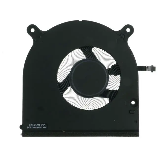 Alt view image 4 of 6 - 06P46H 0JTNN3 Replacement CPU+GPU Cooling Fan for Dell XPS 16 9640 F966V NS75C41-23D01 023.100VQ.0001 8GVMH NS75C42-23D02 023.100VR.0001