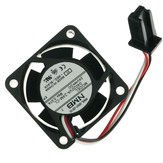 Alt view image 3 of 4 - FANUC Machine Cooling Fan for 04020VA-24M-CL 4020 24V 0.07A A90L-0001-0510