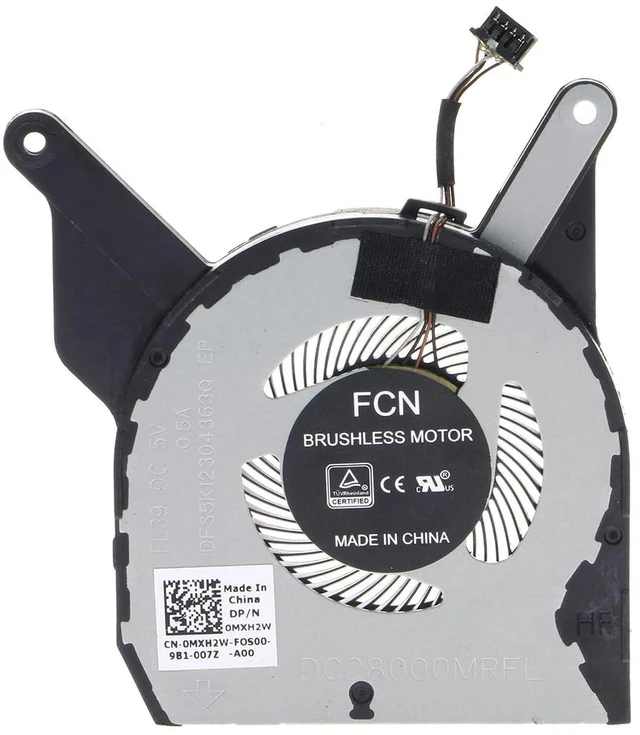 Main image of Replacement CPU Cooling Fan for DELL Latitude 5400 0MXH2W MXH2W DC28000MRFL EG50050S1-CF00-S9A DFS5K12304363Q FL39