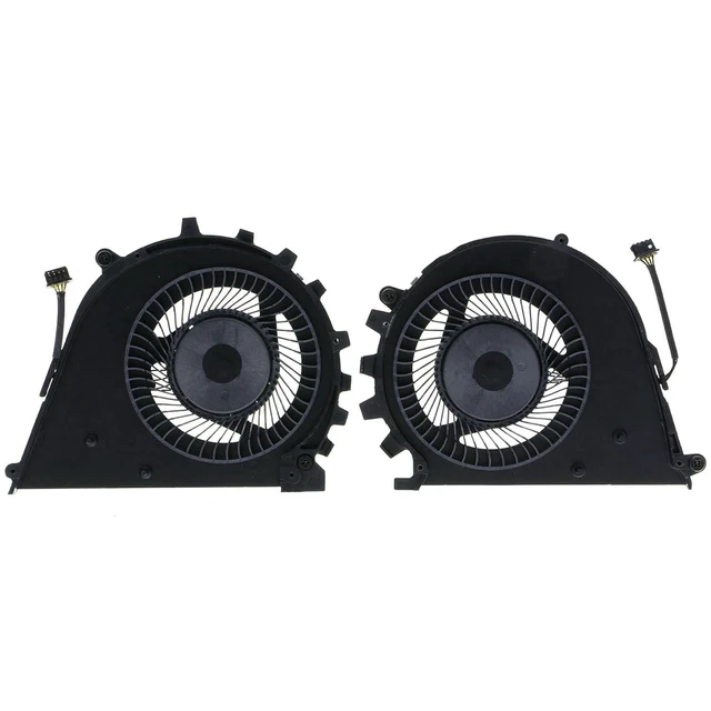 Alt view image 2 of 6 - 840960-001 CPU&GPU Cooling Fan Replacement for HP ZBook Studio G3 G4 NS75C07-15C04 NS75C08-15C05
