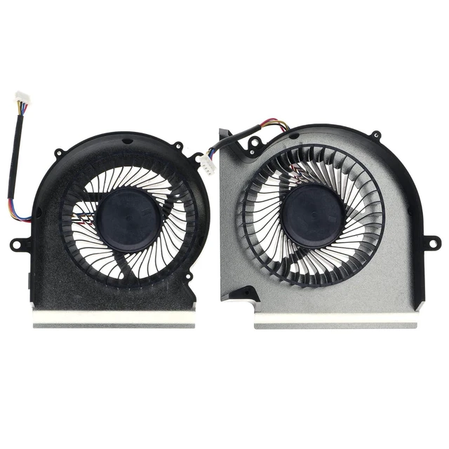 Alt view image 2 of 7 - Replacement CPU+GPU Cooling Fan for MSI GE65 Raider GL65 GP65 WE65 9TI 9TJ Leopard MS-16U1 PABD07012SH N425 PAAD06015SL N426