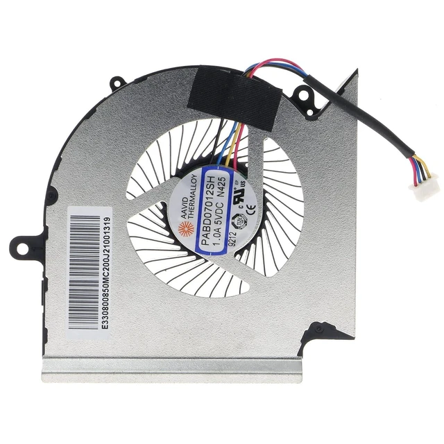 Alt view image 3 of 7 - Replacement CPU+GPU Cooling Fan for MSI GE65 Raider GL65 GP65 WE65 9TI 9TJ Leopard MS-16U1 PABD07012SH N425 PAAD06015SL N426