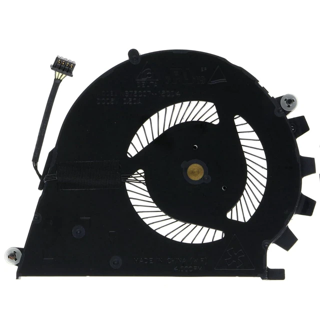 Alt view image 6 of 6 - 840960-001 CPU&GPU Cooling Fan Replacement for HP ZBook Studio G3 G4 NS75C07-15C04 NS75C08-15C05
