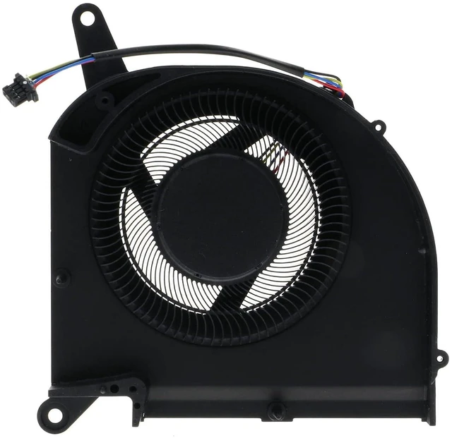 Alt view image 4 of 6 - Replacement 12V 12W CPU+GPU Cooling Fan (9.9mm Thickness) for Gigabyte Aorus Laptops