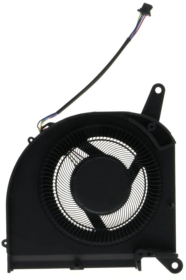 Alt view image 6 of 6 - Replacement 12V 12W CPU+GPU Cooling Fan (9.9mm Thickness) for Gigabyte Aorus Laptops