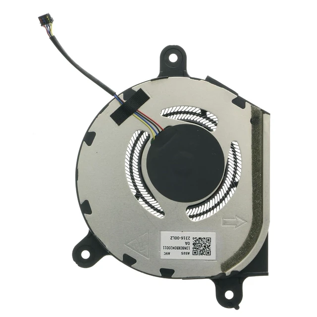 Alt view image 4 of 4 - Replacement CPU Cooling Fan for ASUS Zenbook Pro 14 Duo OLED UX8402Z UX8402ZA UX8402ZE BAPA0607R2HY001 13NB0X80M20011