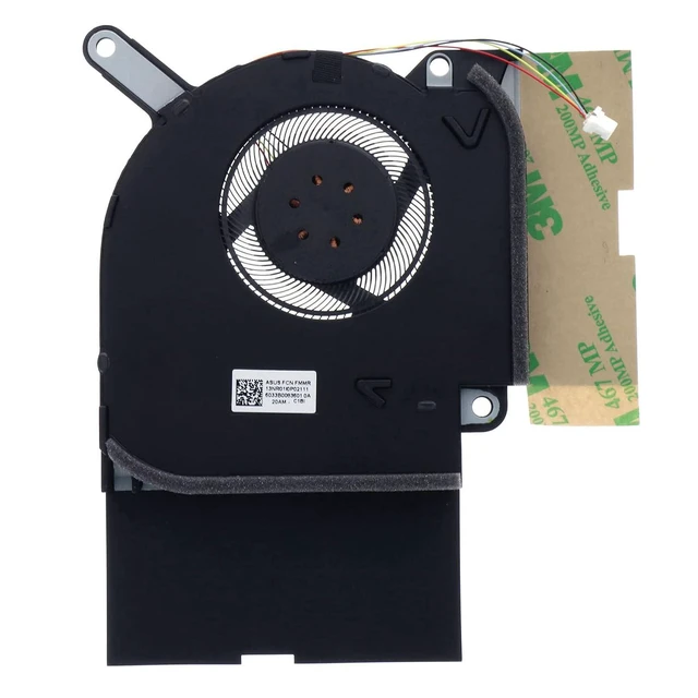 Alt view image 2 of 5 - Replacement GPU Cooling Fan for Asus ROG Strix G512LU G531GU G531GV G712LU G731GU G731GV 5V 13NR01I0P02111 FMMR DFS5K12115491L