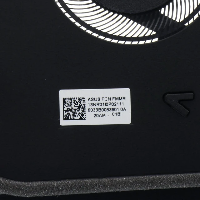 Alt view image 3 of 5 - Replacement GPU Cooling Fan for Asus ROG Strix G512LU G531GU G531GV G712LU G731GU G731GV 5V 13NR01I0P02111 FMMR DFS5K12115491L