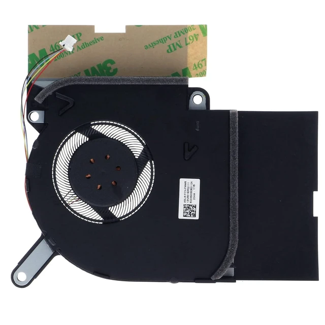 Alt view image 5 of 5 - Replacement GPU Cooling Fan for Asus ROG Strix G512LU G531GU G531GV G712LU G731GU G731GV 5V 13NR01I0P02111 FMMR DFS5K12115491L