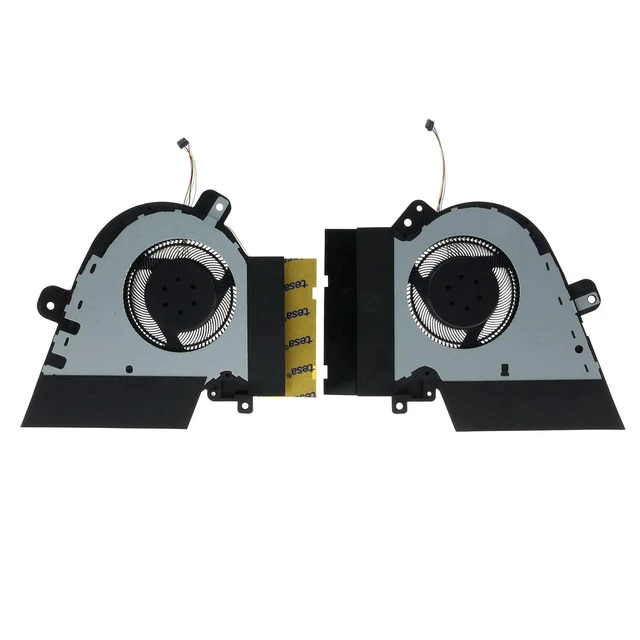 Alt view image 2 of 7 - Replacement CPU&GPU Cooling Fan for ASUS ROG Zephyrus GX502G GX502GW GX502GV GU502LV GU502GW GU502DU GU502GV 12V 1A 13NR0240T02111 13NR0240T01211