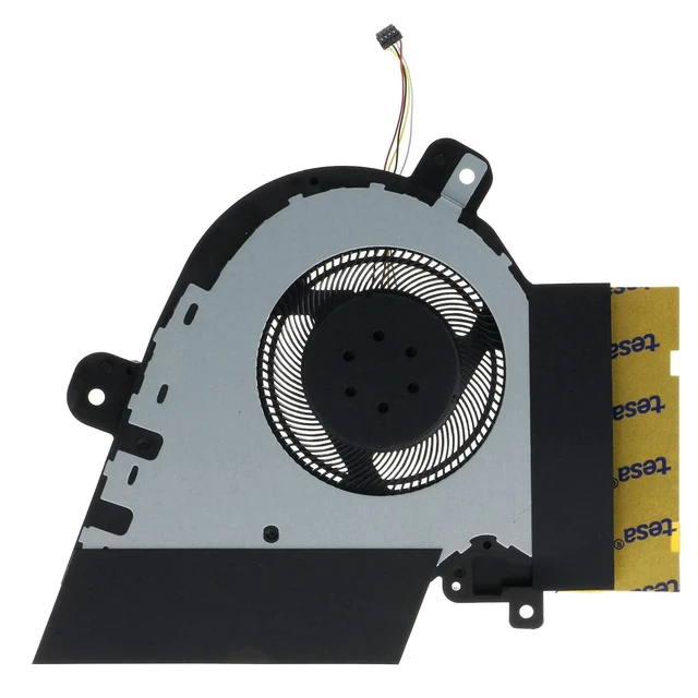 Alt view image 4 of 7 - Replacement CPU&GPU Cooling Fan for ASUS ROG Zephyrus GX502G GX502GW GX502GV GU502LV GU502GW GU502DU GU502GV 12V 1A 13NR0240T02111 13NR0240T01211