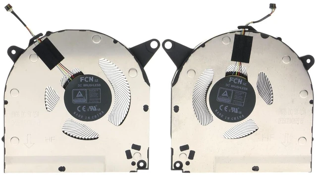 Main image of 5F10S13923 Replacement CPU+GPU Cooling Fan for Lenovo Legion R9000X Y9000X S7-15IMH5 S7-15ARH5 S7-15ACH6 (2021) DFS5K121142629 FN35 DFS5K123043639 FN36 5V 0.5A