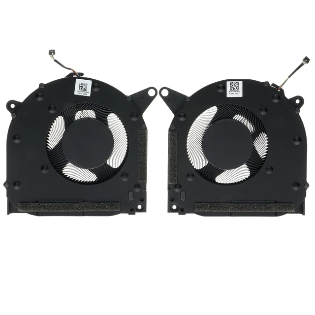 Alt view image 2 of 7 - 5F10S13923 Replacement CPU+GPU Cooling Fan for Lenovo Legion R9000X Y9000X S7-15IMH5 S7-15ARH5 S7-15ACH6 (2021) DFS5K121142629 FN35 DFS5K123043639 FN36 5V 0.5A