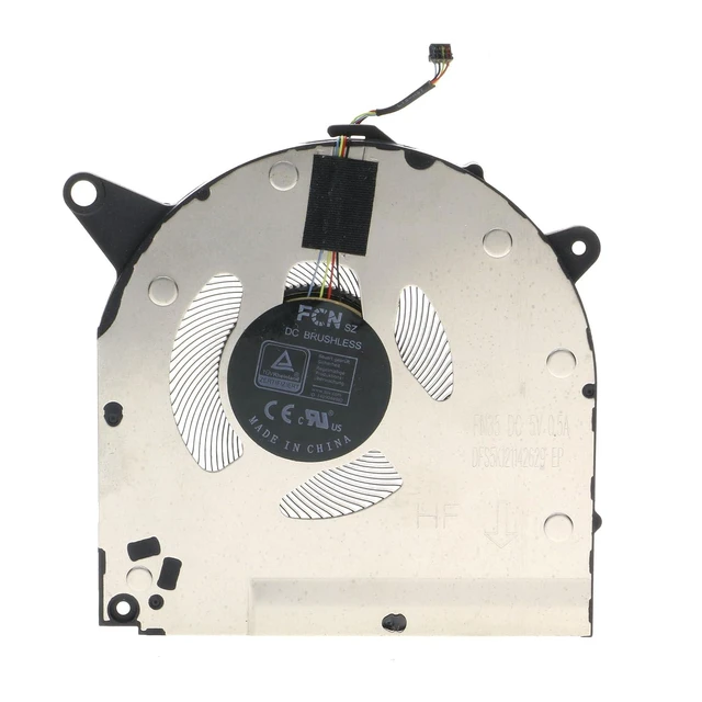 Alt view image 7 of 7 - 5F10S13923 Replacement CPU+GPU Cooling Fan for Lenovo Legion R9000X Y9000X S7-15IMH5 S7-15ARH5 S7-15ACH6 (2021) DFS5K121142629 FN35 DFS5K123043639 FN36 5V 0.5A