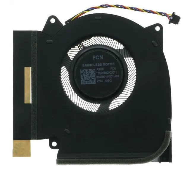 Alt view image 4 of 7 - CPU & GPU Cooling Fan Replacement for ASUS ROG Strix G15 G513RX G513RS G513RM G513RW / G17 G713RX G713RS G713RM G713RW, 13NR0880P01011 FPPL, 13NR0880P02011 FPPM, DC 12V 1A 4-Pin